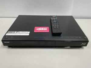 SHARP　シャープ　ブルーレイディスクレコーダー　BD-HDW32　2009年・日本製　B-CASカード・リモコン付属　37-94