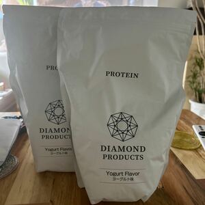 プロテイン DIAMOND PRODUCTS PROTEINヨーグルト味 2袋