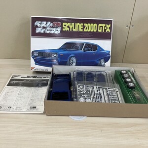 M101-T27-318 プラモデル 日本模型SKYLINE 2000 GT-X ベストチューニング 吸気系 キャブレター 1:20スケール ホットマシーンIIシリーズ