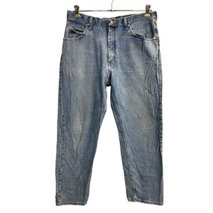 Wrangler デニムパンツ W36 ラングラー ビッグサイズ ブルー コットン メキシコ製 古着卸 アメリカ仕入 2312-424