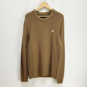 Abercrombie & Fitch アバクロンビー&フィッチ アバクロ コットン ニット セーター クルーネック 長袖 M 10119407