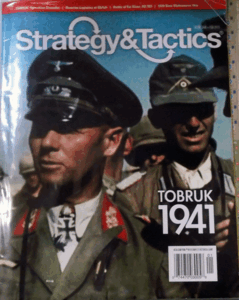 DG/STRATEGY&TACTICS NO.278 TOBRUK 1941/駒未切断/日本語訳無し