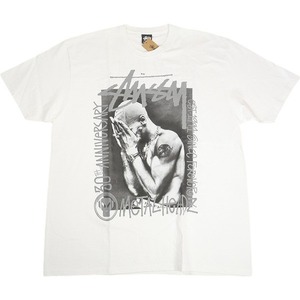 STUSSY ステューシー ×Goldie Metalheadz 30 Tee White Tシャツ 白 Size 【XL】 【新古品・未使用品】 20802604