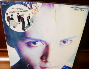 人気盤!!BUCK TICK seventh heaven インサート付き!アナログ!櫻井敦司　バクチク