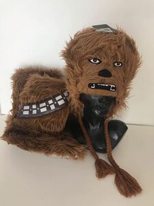 未使用/STAR WARS(スターウォーズ)/Chewbacca(チューバッカ)キャップ&ルームシューズ /帽子/ブーツ・スリッパ