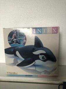 INTEX シャチ 空気ビニール 浮き具