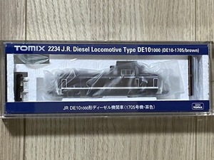 TOMIX 2234　JR　DE10-1000形ディーゼル機関車　１７０５号機・茶色（未走行）