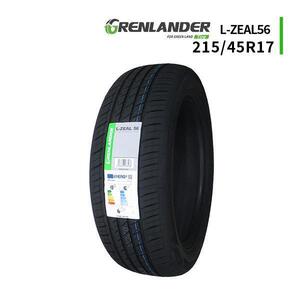 215/45R17 2024年製造 新品サマータイヤ GRENLANDER L-ZEAL56 送料無料 215/45/17