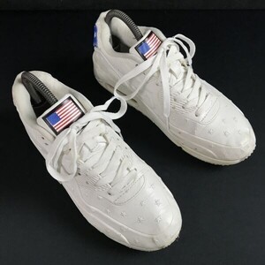 ナイキ/NIKE☆USA星条旗柄/AIR MAX/ローカットスニーカー【size:25.0/白/white】472489-060/sneakers/Shoes/trainers◇bA-127