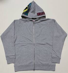 X-LARGE ZIP HOODED SWEAT Size L エクストララージ XLARGE スウェット Wジップ パーカー 灰 stussy supreme adidas nike COCOLOBland