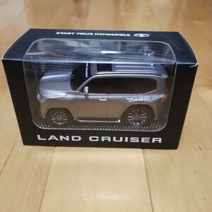 即決あり！未開封トヨタ　ランドクルーザー プルバックカー グレー系 TOYOTA　LANDCRUISER　非売品