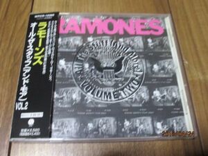 ラモーンズ RAMONES オール・ザ・スタッフ アンド・モア VOL.2 CD 帯付 ロケットトゥロシア ロードトゥルーイン シーナはパンクロッカー