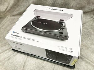 Y4451　未使用　オーディオ機器　ターンテーブル　audio-technica　オーディオテクニカ　AT-LP60XBT　　【元箱付き】