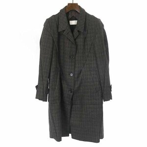 Maison Martin Margiela メゾン マルタン マルジェラ 05AW 切替デザインウールロングコート グレー系 42 ITACO6R9WE82