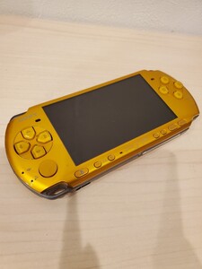 錬R855 レア色 ブライトイエロー PSP ソニー PSP-3000 バッテリー無し 本体のみ ゲーム ポータブル SONY