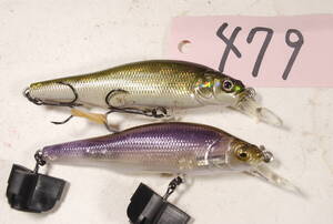 メガバス　MEGABASS　X-80　トリックダーター　２個　セット　４７９