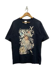 Ground Y◆Tシャツ/3/-/BLK/プリント/CQ-T04-015