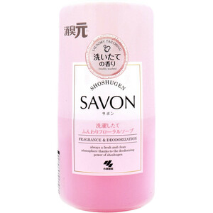 まとめ得 消臭元 SAVON 洗濯したてふんわりフローラルソープ 400mL x [16個] /k