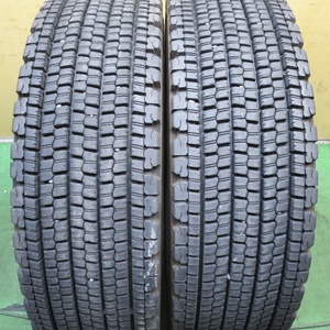 バリ溝！23年！9分★トラック タイヤ 275/80R22.5 151/148J スタッドレス ブリヂストン W900 22.5インチ★4073004KKスタ