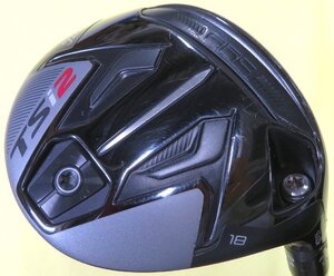 【中古・ジャンク品】Titleist　タイトリスト　2021　TSi2　フェアウェイウッド　（18°）【S】TSP322 55　HCあり　レンチなし