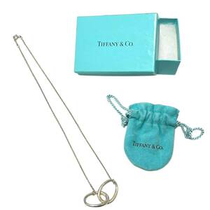 ■中古品■TIFFANY＆Co. ティファニー ネックレス 約40cm 箱付き ZE3006Z