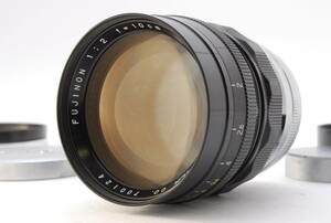 【良品】 Fuji Fujinon 10cm 100mm f/2 L フジ フジノン レンズ