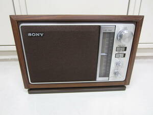 美品 ICF-9740 SONY ソニー FM/AM 2 BANDS ラジオ 元箱 受信 音出し確認済 2バンドラジオ トランジスターラジオ 昭和 レトロ アンティーク