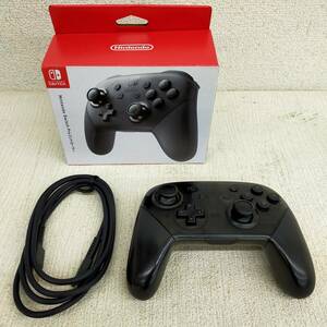 【ジャンク品】HAC-010 Nintendo Switch Proコントローラー※2400010434662