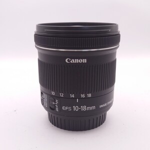 Canon EF-S 10-18mm f4.5-5.6 IS STM キヤノン 広角 ズームレンズ 美品