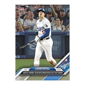 2024 Topps Now 大谷翔平 # 328 Shohei Ohtani ドジャース Dodgers