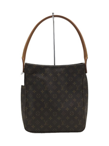 LOUIS VUITTON◆M51145/ルーピングGM/トートバッグ/LV/PVC/BRW/モノグラム