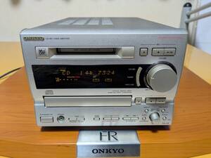 〓通電確認済　ONKYO FR-V3 オンキョー システムコンポ本体　現状品