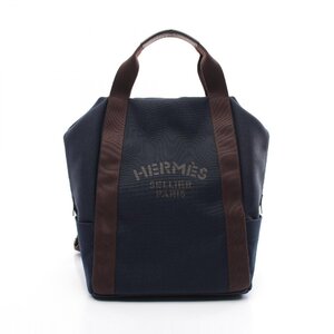 エルメス サックドパンサージュ グルーム ブランドオフ HERMES レザー リュックサック バックパック トワルシェブロン/レザー 中古 メンズ