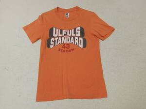 「送料無料」ハリウッドランチマーケット：HOLLYWOOD RANCH MARKET：聖林公司：日本製♪ULFULS：HIGH STANDARD：Tシャツ*サイズXS☆