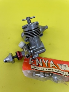 454・ENYA 09 Ⅳ型　DIESEL改　古崎スペシャル　（RCスロットル付）中古良品　箱なし