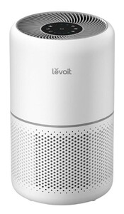 1円スタート Levoit 空気清浄機 20畳 小型 省エネ 脱臭 集じん ペット 卓上 ハウスダスト hepaフィルター PM2.5 ホワイト グレー D02648