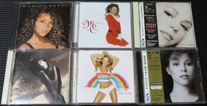 ◆Mariah Carey◆ マライア・キャリー 6枚まとめて 6枚セット 6CD Emotions, Rainbow, Merry Christmas, Music Box, Daydream 送料無料