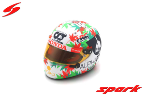 SPARK（スパーク） 1/5 ヘルメット アルファタウリ F1 角田裕毅 2023 イタリアGP 完成品