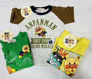 ◎福袋3F1010*激安sale!!新品 こども服/ベビー服 　半袖Tシャツ2枚 size80　3枚★BANDAI/それいけ！アンパンマン/まとめ売り