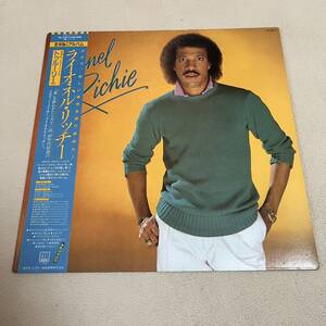 【国内盤帯付】Lionel Richie ライオネルリッチー / LP レコード / VIL6011 / ライナー有 / 洋楽ソウルR&B /