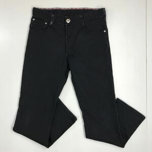 EDWIN jerseys エドウィン ジャージーズ　ストレッチデニムパンツ　ブラックデニム　日本製　Mサイズ　38-28a