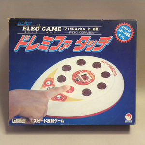 【未使用 新品】1970年代 当時物 シンセイ エレックゲーム ドレミファタッチ ( 古い 昔の ビンテージ 昭和レトロ レトロゲーム 電子玩具 )