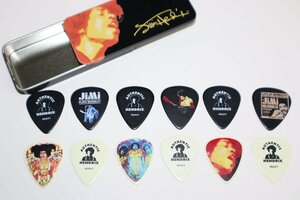 アウトレット　JIMI HENDRIX〓 ELECTRIC LADY PICK TIN12枚セット