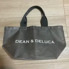 DEAN & DELUCA エコバッグ グレー　メッシュトート