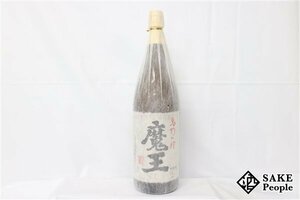 ★1円～ 魔王 名門の粋 1800ml 25度 2014.03.26 白玉醸造 鹿児島県 芋焼酎