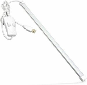 ASSEUI LED バーライト USB キッチン 蛍光灯 棚下ライト 高輝度 直管形 電球色 昼白色 昼光色 三段階 調色 35