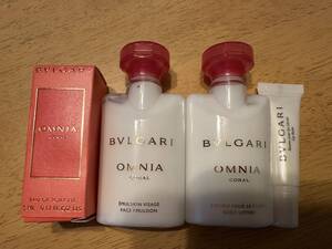 ブルガリ アメニティ OMNIA オムニア コーラル エミレーツ航空 ビジネスクラス BVLGARI 香水 ボディローション セット