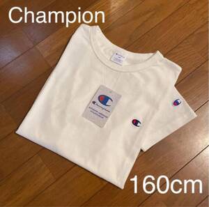 新品チャンピオン Ｔシャツ ワンポイント 160 レディースM 白