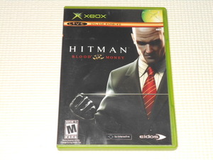 xbox★HITMAN BLOOD MONEY 海外版(国内本体動作不可)★箱付・説明書付・ソフト付