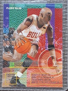 1995-96 Fleer #22 MICHAEL JORDAN Chicago Bulls 